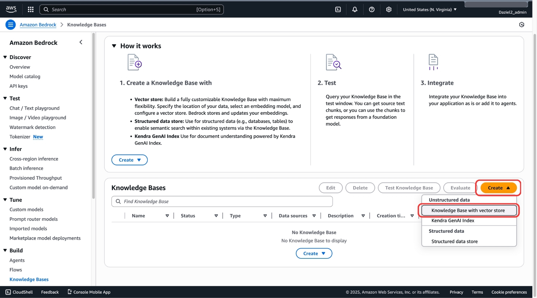 Create Knowledge Base